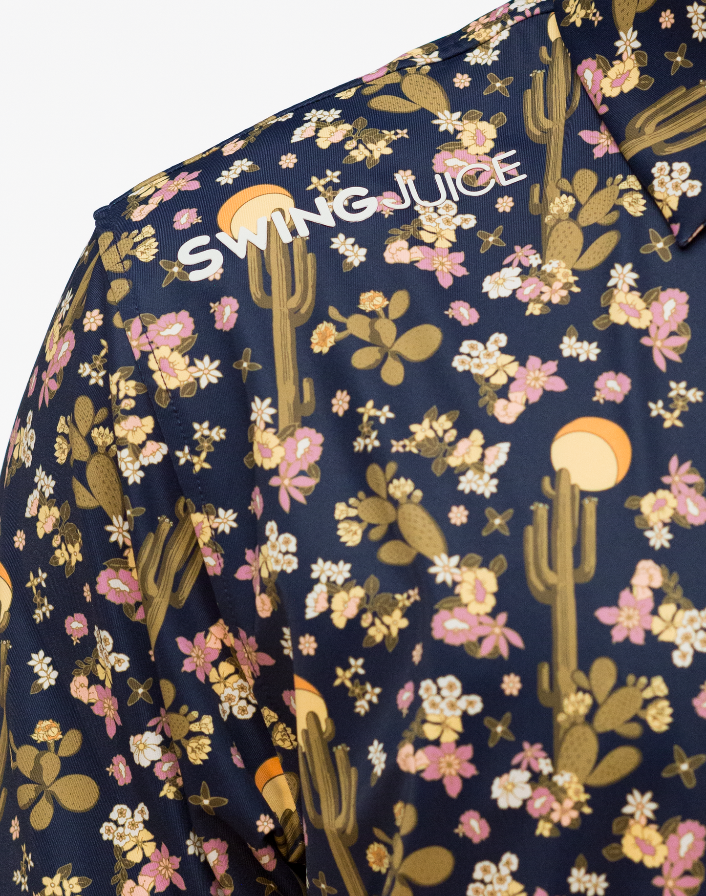 Golf Desert At Dusk Men's Polo - The Golf Guys Online