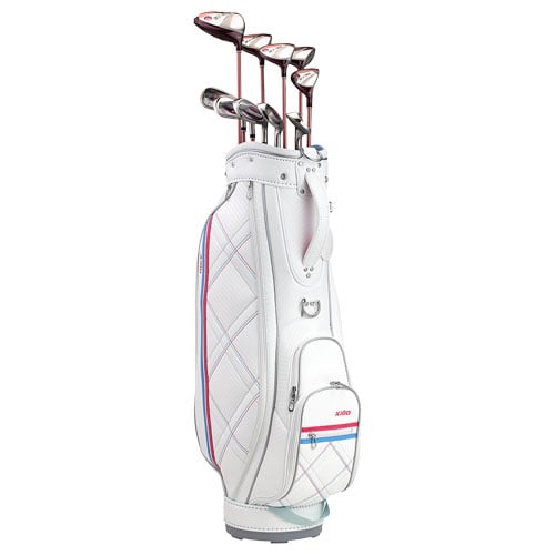 XXIO 13 Ladies Bordeaux 10-Piece Complete Set Right Ladies Standard - The Golf Guys Online