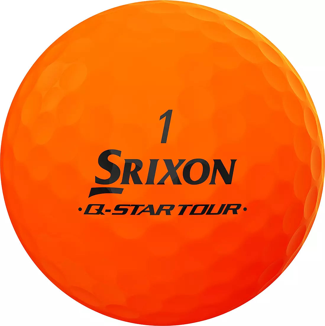 Srixon Q-Star Tour Divide Brite Yellow/Orange Golf Balls