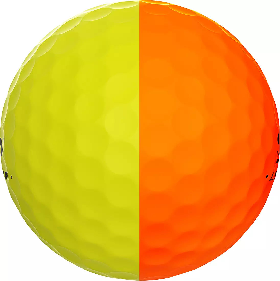 Srixon Q-Star Tour Divide Brite Yellow/Orange Golf Balls