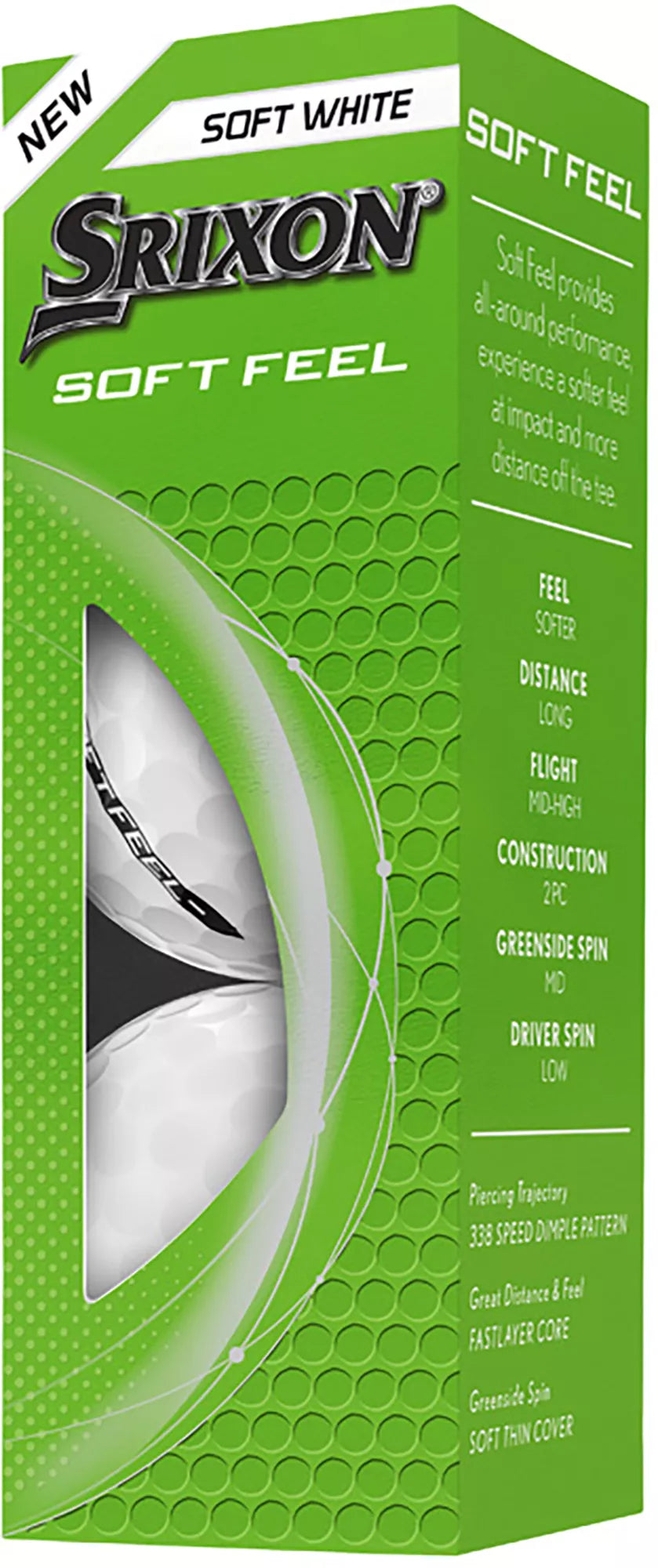 Srixon 2025 Soft Feel 14 Soft White Golf Balls