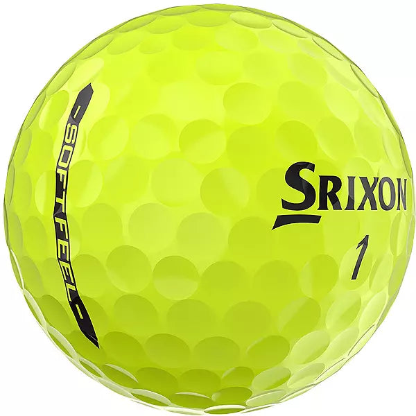 Srixon 2025 Soft Feel Tour Yellow Golf Balls
