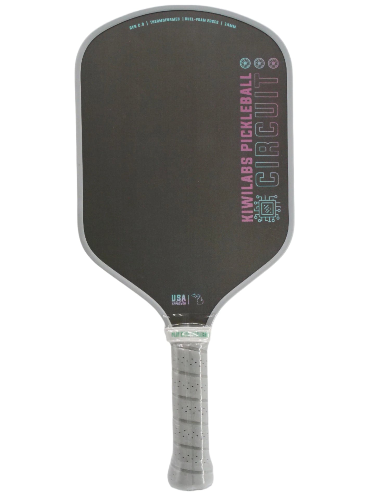 Circuit Dual-Foam Pickleball Paddle From KiwiLabs Pickleball | t700 Thermoformed Carbon Fiber - The Golf Guys Online