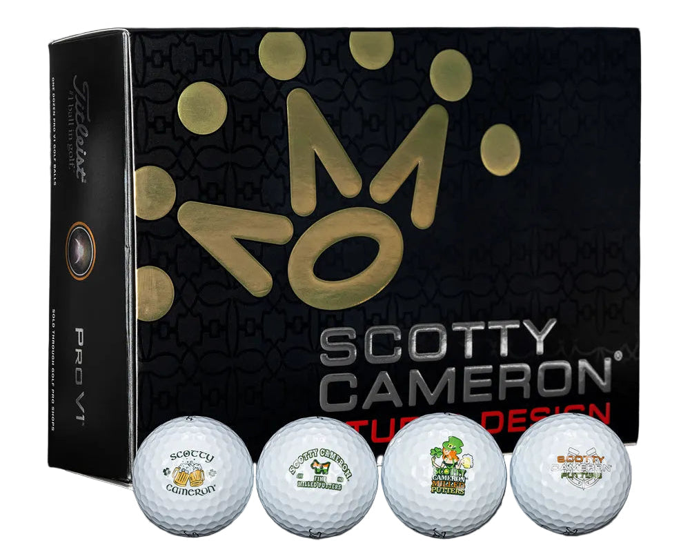 Scotty Cameron - Titleist Pro V1 Golf Balls Saint Patrick's Day