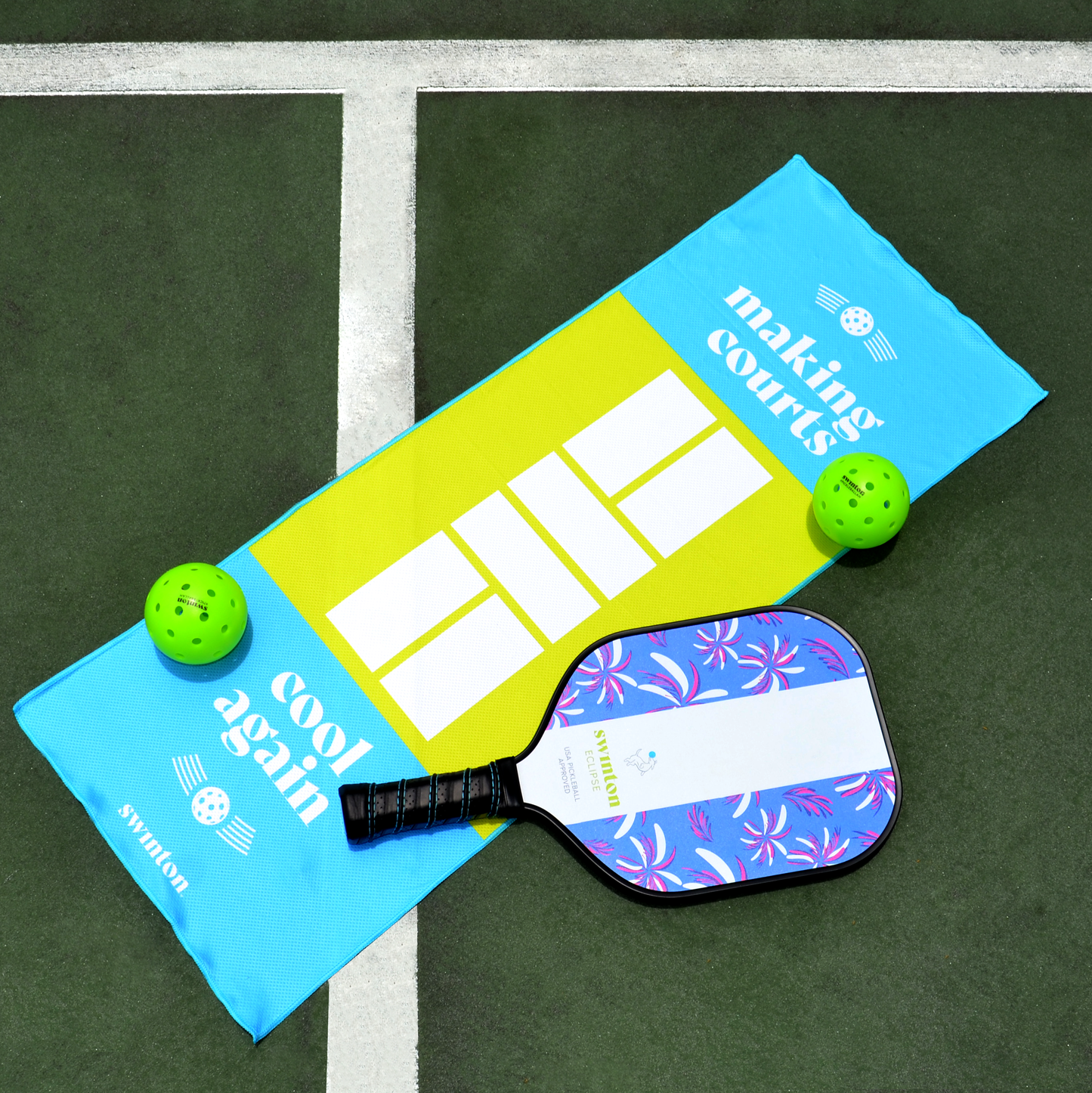 Pickleball Court Cooling Towel - The Golf Guys Online