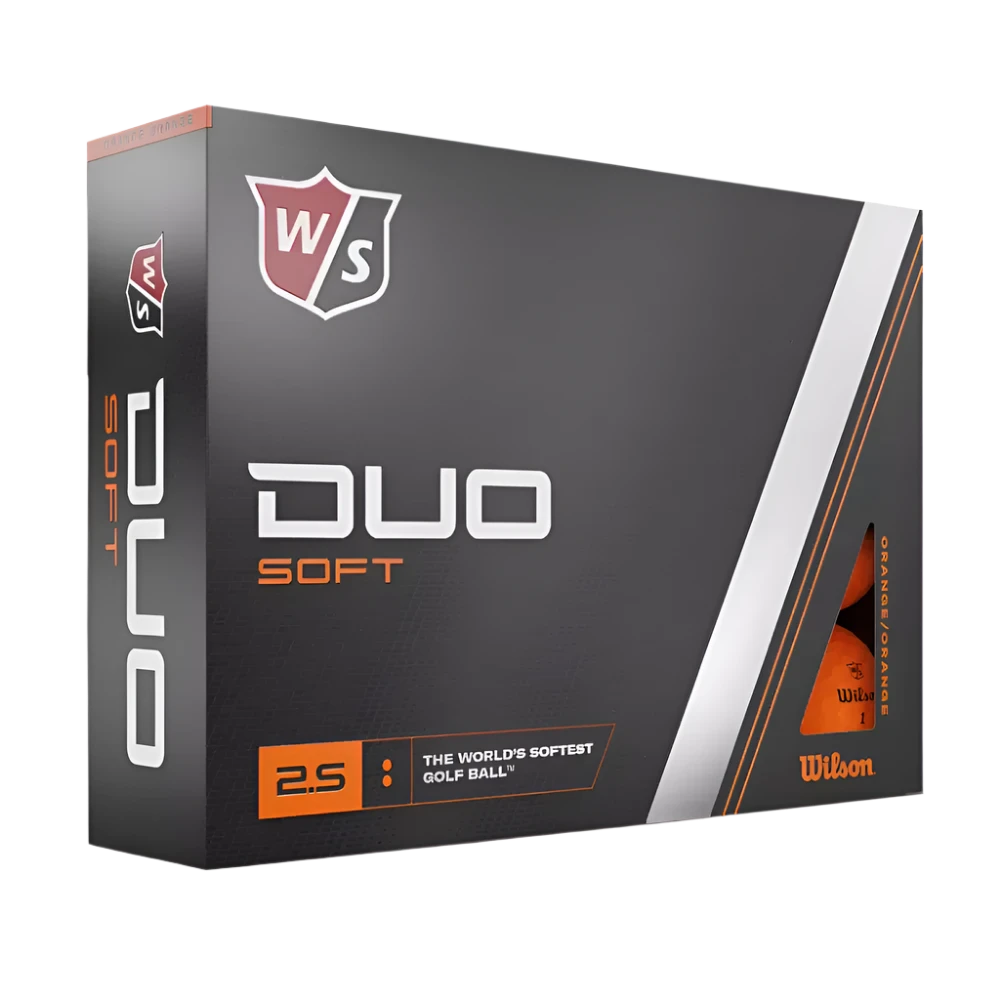 Wilson Duo Soft Orange 2023 Golf Balls - The Golf Guys Online