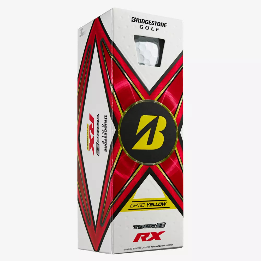 Bridgestone Tour B RX 2024 Yellow Golf Balls
