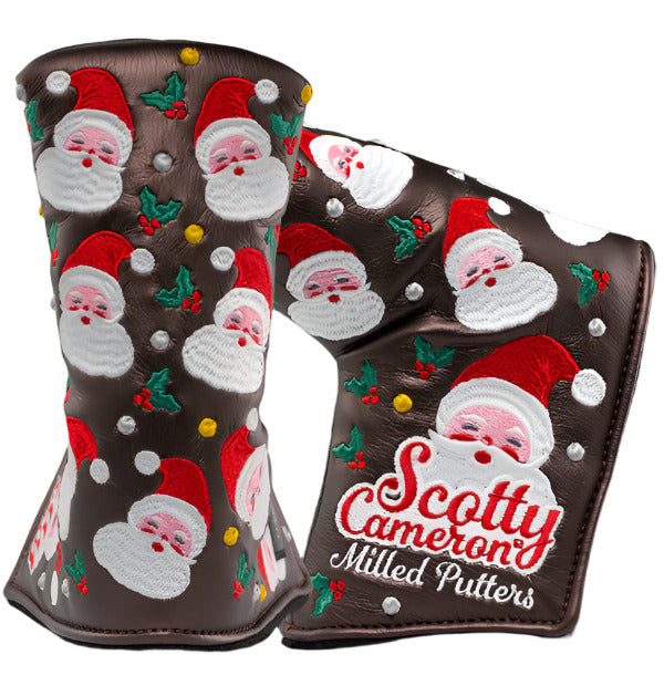 Scotty Cameron - 2020 Winter Dancing Santas Blade Putter Headcover - The Golf Guys Online