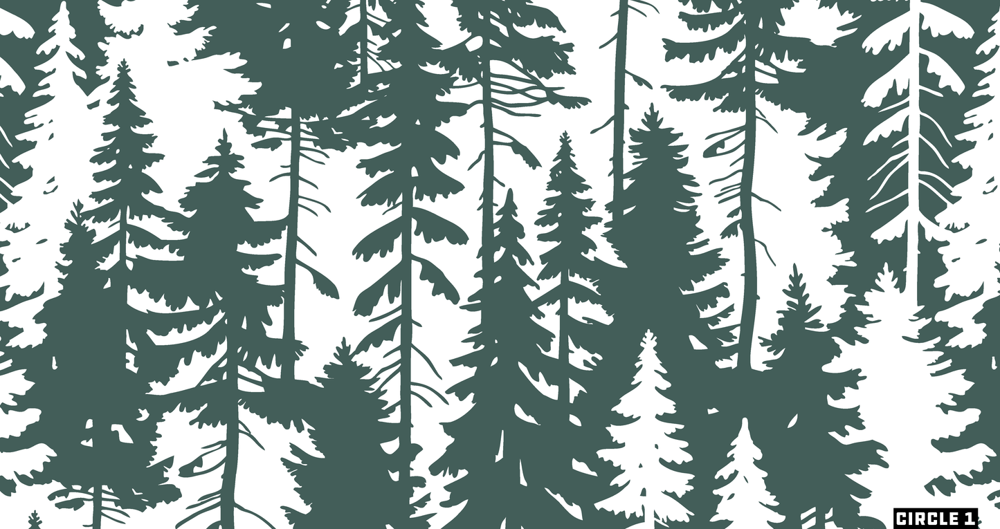 C1 Waffle Towel - Pines - The Golf Guys Online