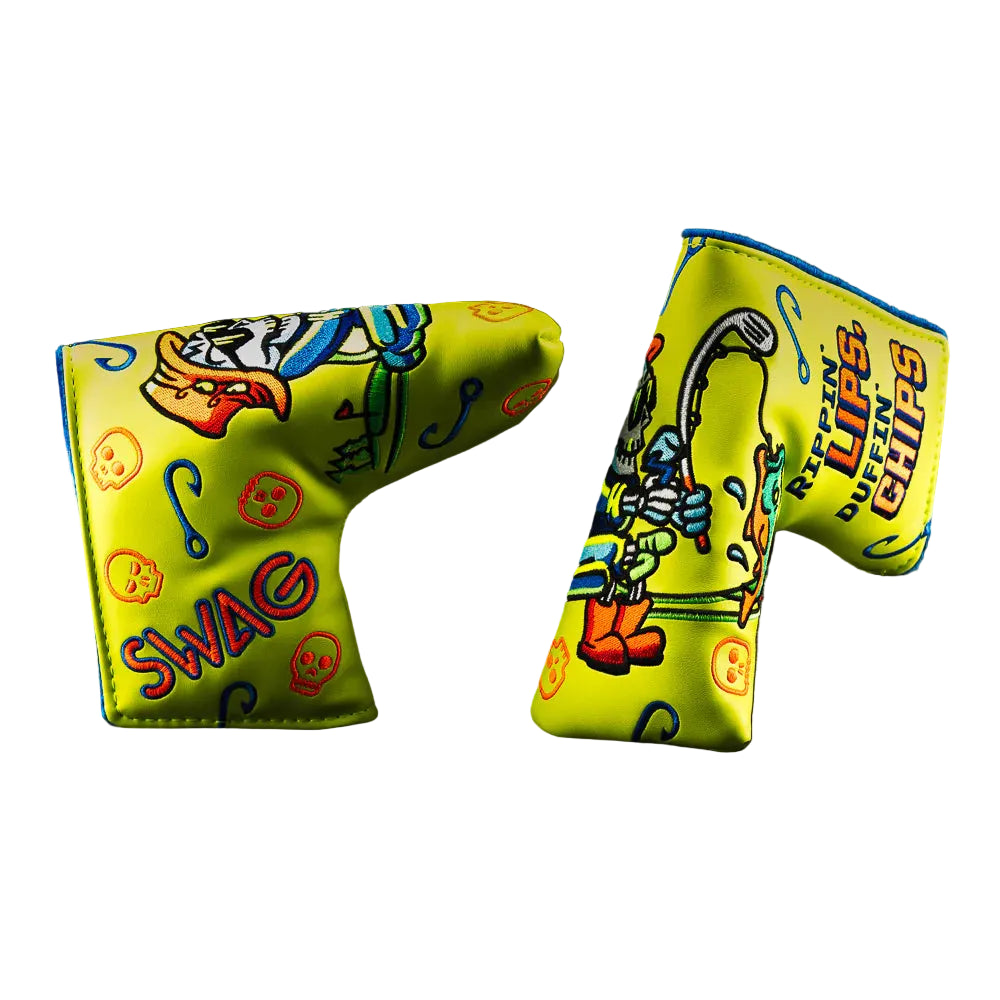 Swag Golf Gone Golfin' Limited Blade Putter Headcover *opened, no bag*