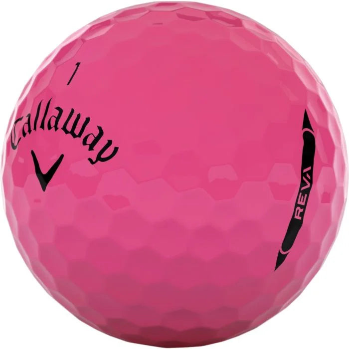 Callaway Golf 2025 REVA Pink Golf Balls