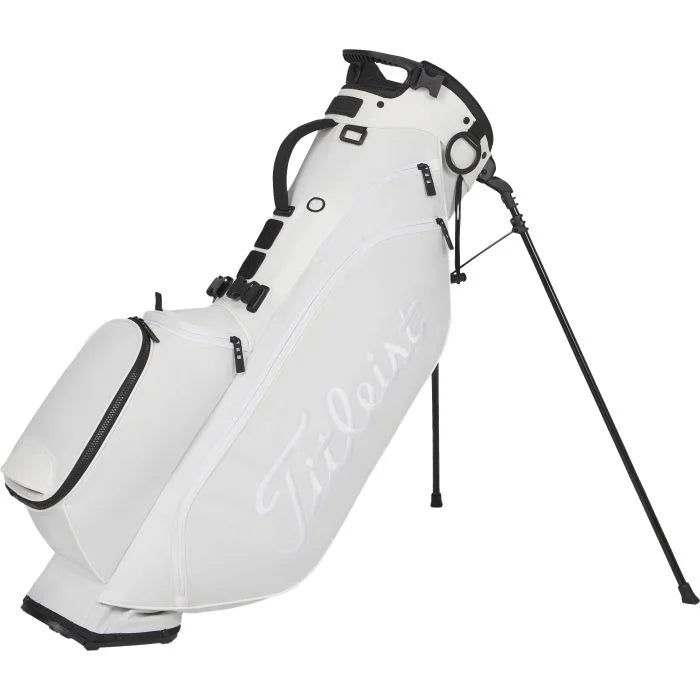 Titleist Players 4 Tonal Stand Bag White/White 2025 - The Golf Guys Online
