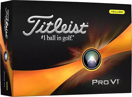 Titleist Pro V1 Yellow 2023 Golf Balls - The Golf Guys Online