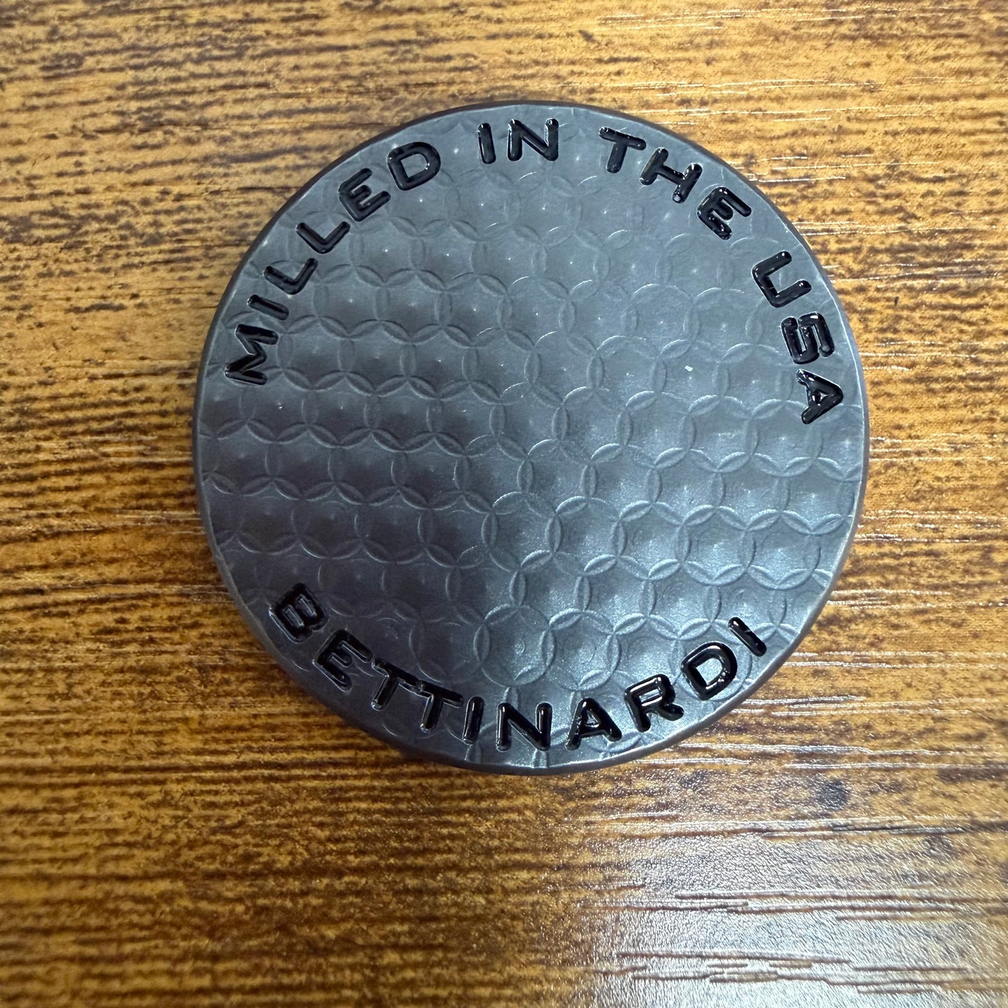 Limited Bettinardi Black/Silver Golf Ball Marker