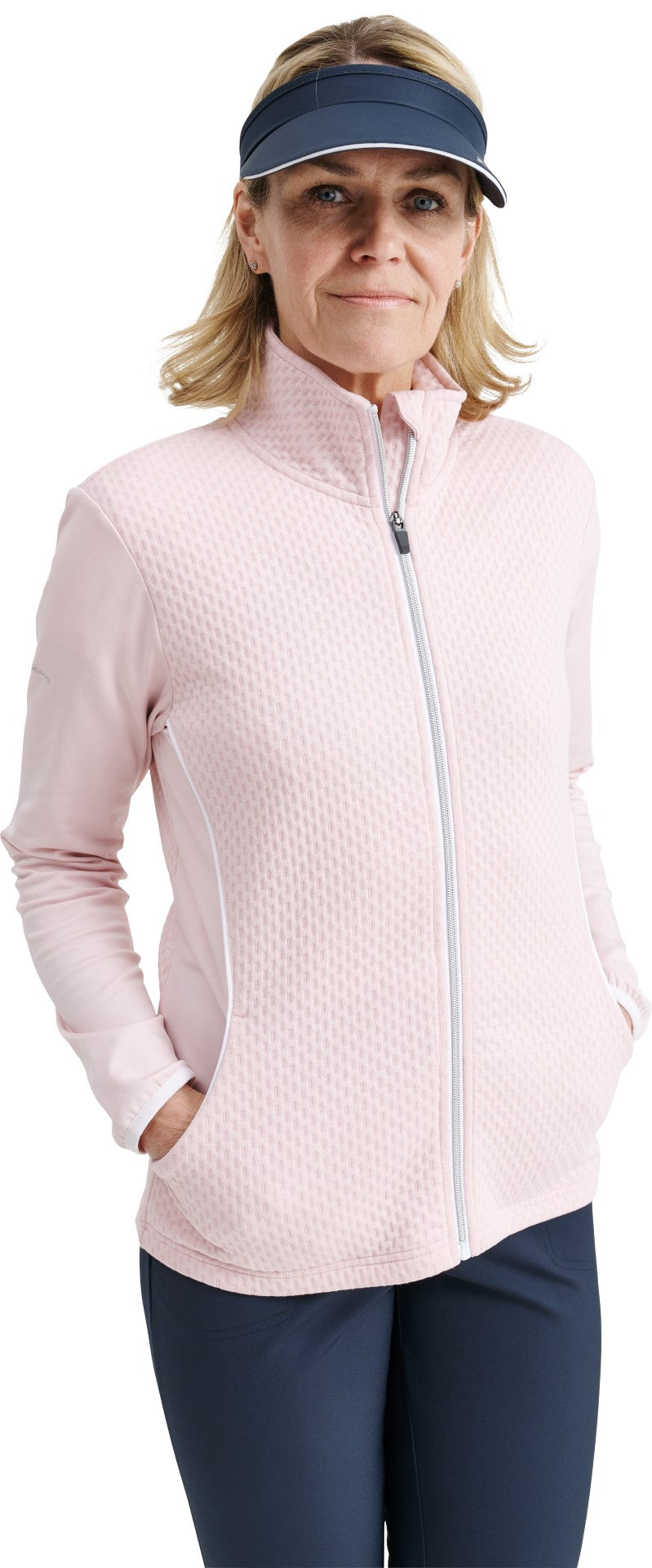 Women Scramble fullzip fleece jacket - The Golf Guys Online
