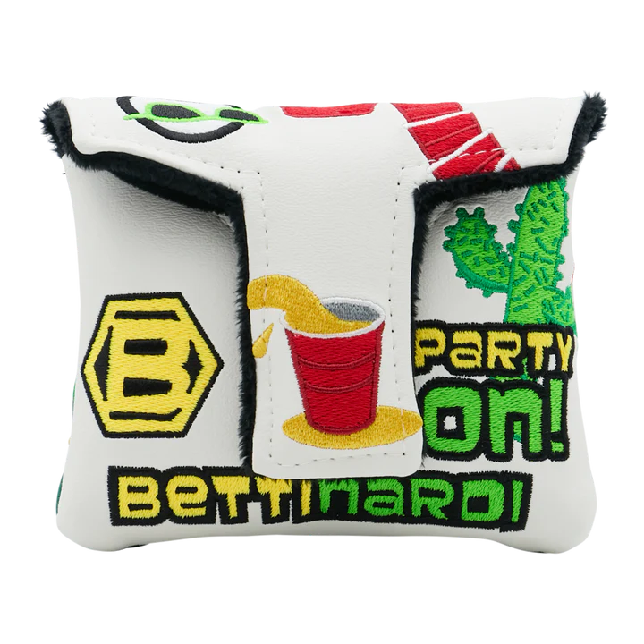 Bettinardi - 2024 Party On!™ Sixteen Mid-Square Mallet Putter Headcover - The Golf Guys Online