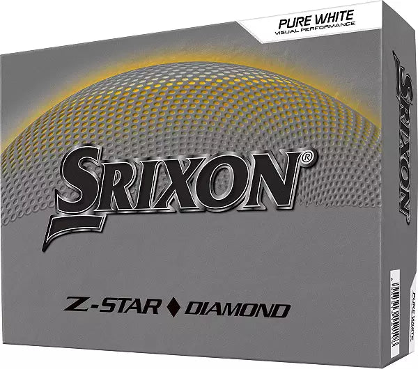 Srixon 2025 Z-Star Diamond 3 Pure White Golf Balls