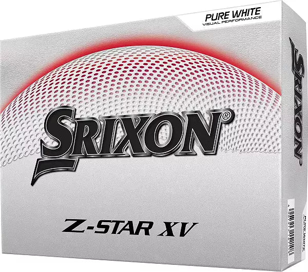 Srixon 2025 Z-Star XV 9 Pure White Golf Balls