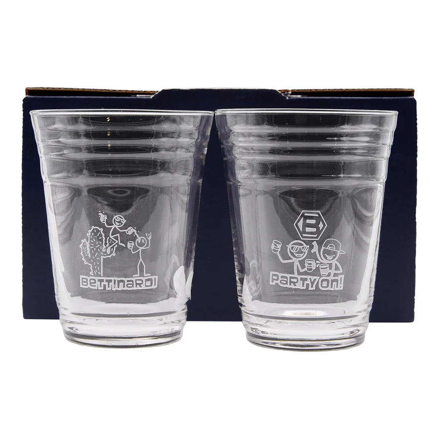 Bettinardi - 2025 Party On! Sterling Cut Glass Selection Party Cup (Set of 2) - The Golf Guys Online