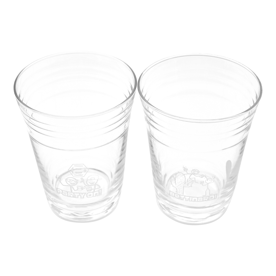 Bettinardi - 2025 Party On! Sterling Cut Glass Selection Party Cup (Set of 2) - The Golf Guys Online