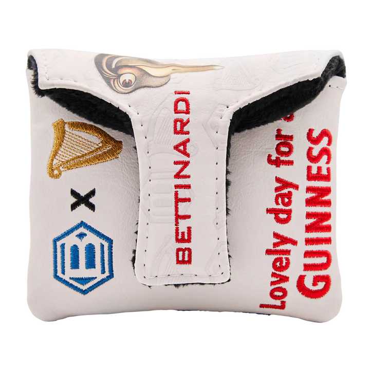 Limited Bettinardi Guinness x Bettinardi Lovely Day for a Guinness Ostrich Mallet Putter Headcover