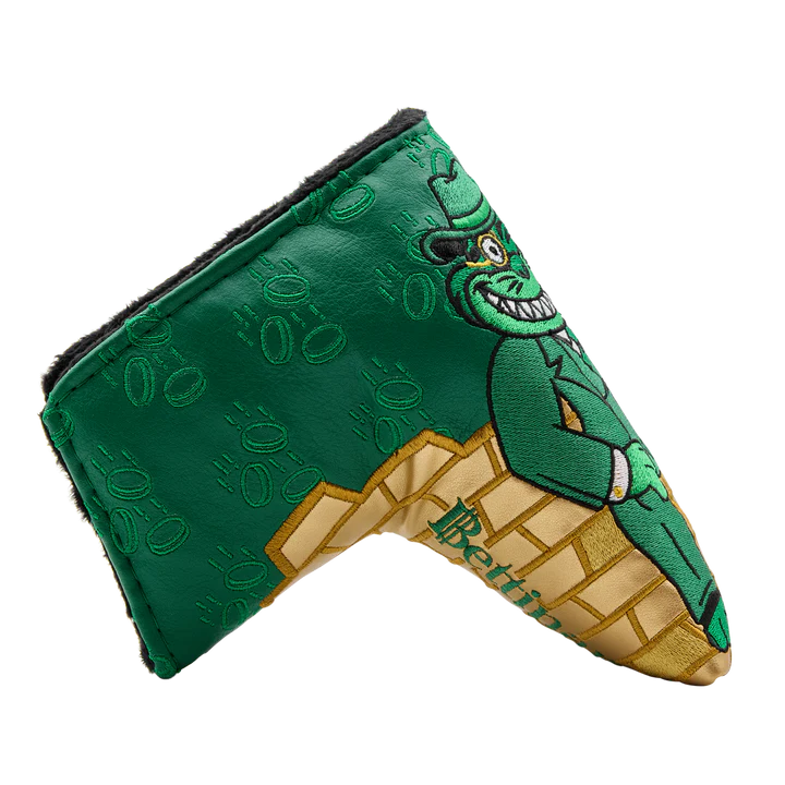 Limited Bettinardi Gangster Cat Throne of Gold Blade Putter Headcover