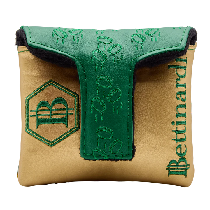 Limited Bettinardi Gangster Cat Throne of Gold Mallet Putter Headcover