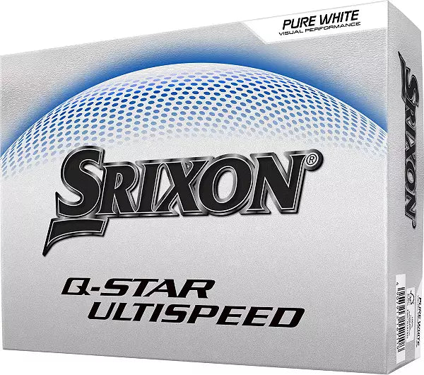 Srixon Q-Star Ultispeed Pure White Golf Balls