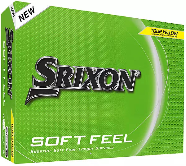 Srixon 2025 Soft Feel Tour Yellow Golf Balls