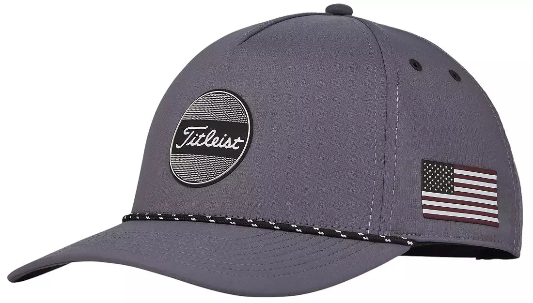Titleist Boardwalk Rope Stars & Stripes Washed Indigo/Black/White Cap - The Golf Guys Online