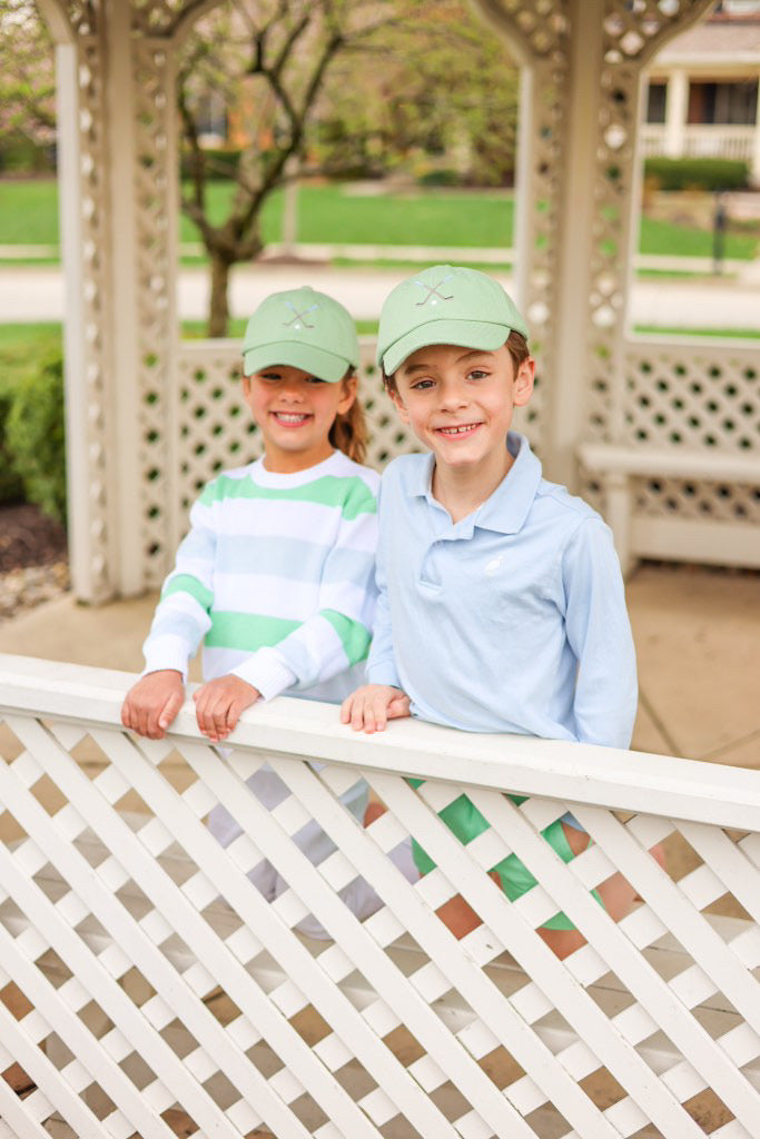 Golf Clubs Bow Baseball Hat (Youth) - The Golf Guys Online