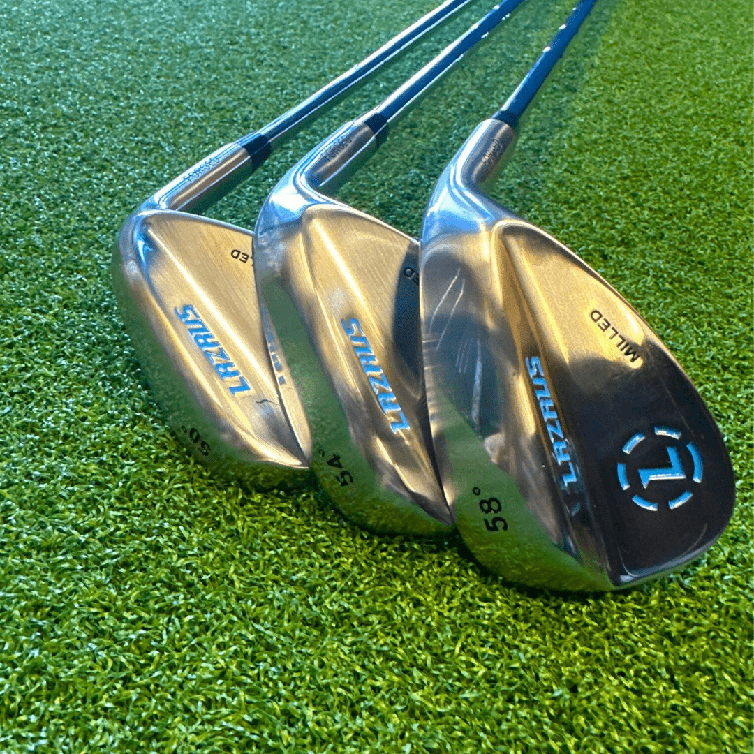 Lazrus Golf - Wedges Set or Individual - Forged 50, 54, 58 | Gap, Sand, Lob Wedge (Right Hand) - The Golf Guys Online