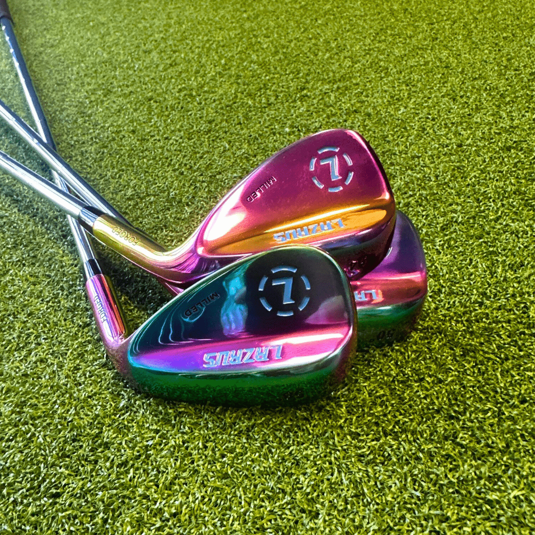 Lazrus Golf - Wedges Set or Individual - Forged 50, 54, 58 | Gap, Sand, Lob Wedge (Right Hand) - The Golf Guys Online