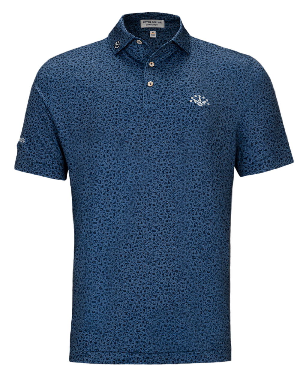 Scotty Cameron Peter Millar 7 Point Crown Lights Polo Shirt – The
