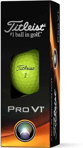 Titleist Pro V1 Yellow 2023 Golf Balls - The Golf Guys Online