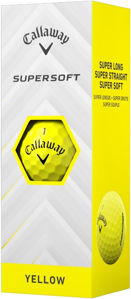 Callaway Supersoft Yellow 2025 Golf Balls - The Golf Guys Online