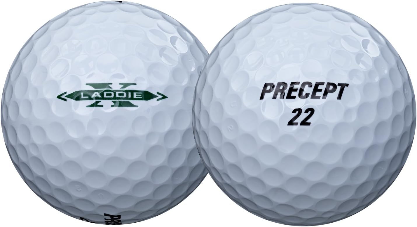 Precept Laddie Extreme Double Dozen 2017 White Golf Balls - The Golf Guys Online