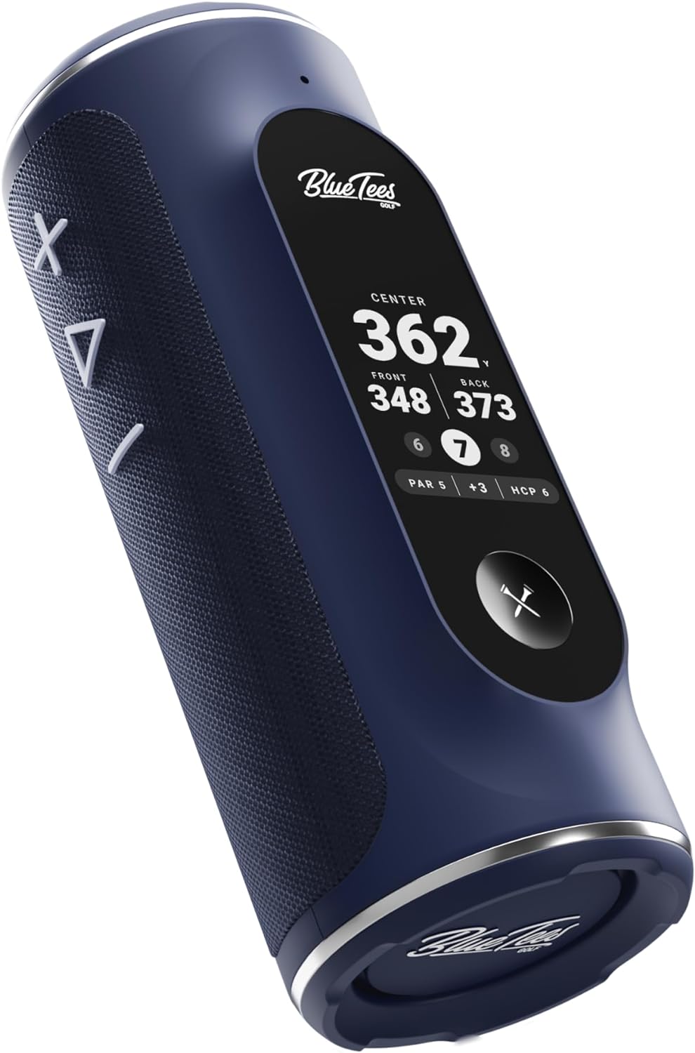 Blue Tees Player+ GPS Magnetic Wireless Speaker - Navy - The Golf Guys Online