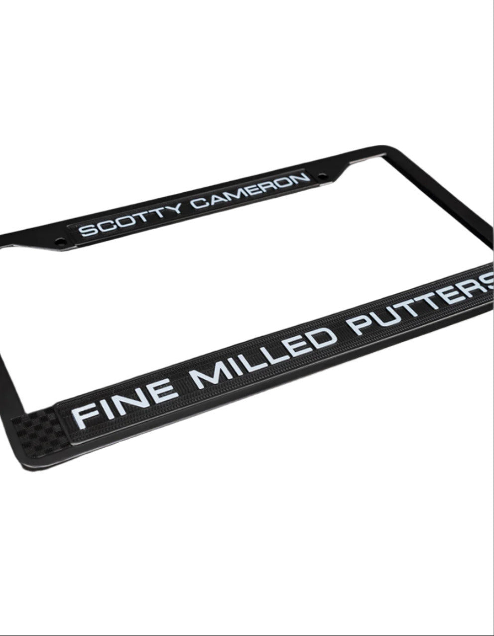 Scotty Cameron - Fine Milled Putters License Plate Frame
