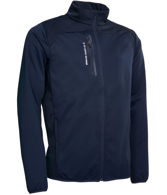 Abacus Mens Arden softshell jacket 300-navy XXXL - The Golf Guys Online