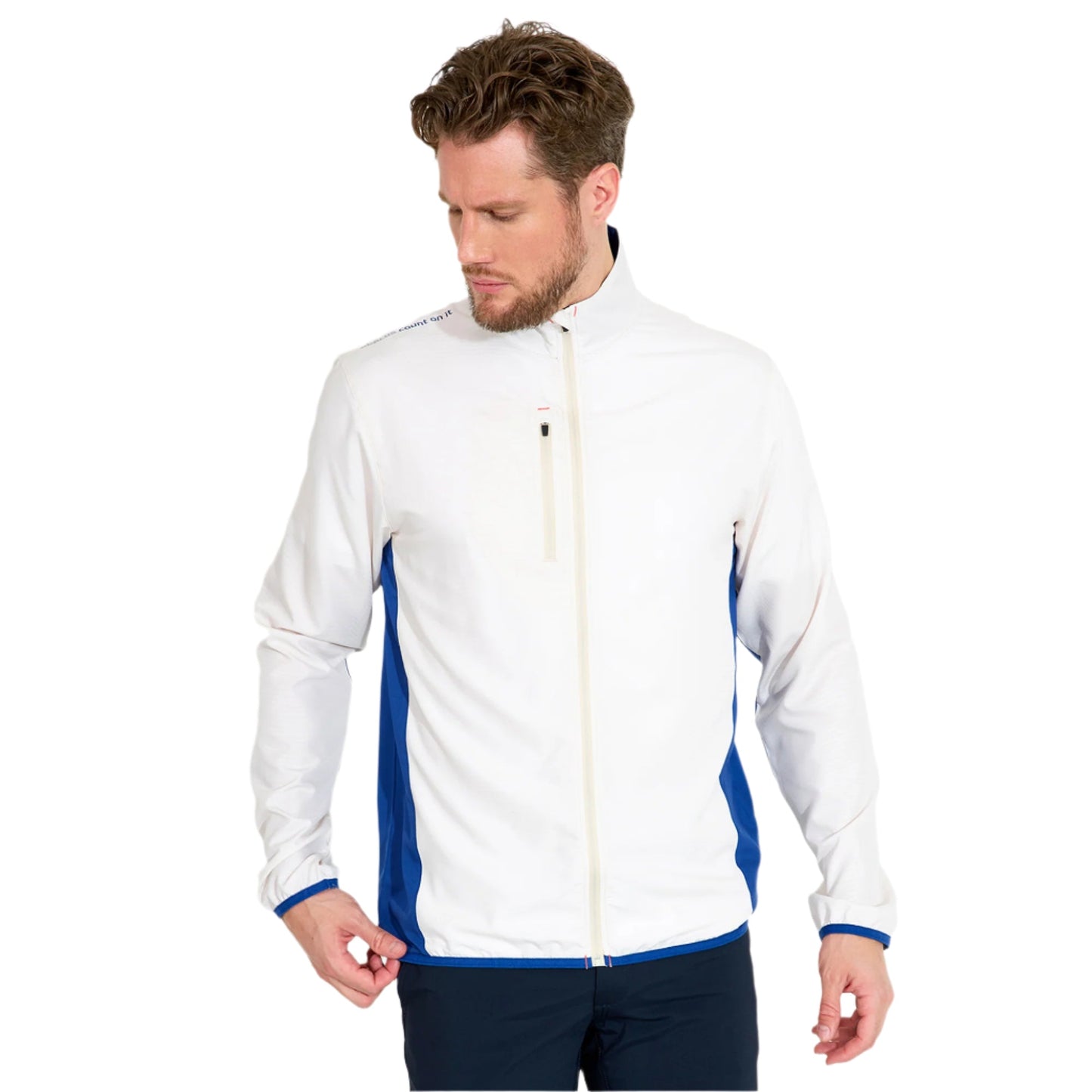 Men Lanark Stretch Wind Jacket (6oz) - The Golf Guys Online