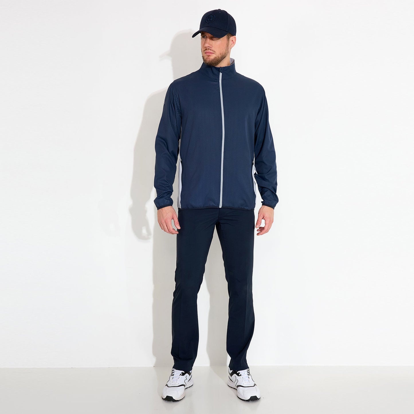 Men Lanark Stretch Wind Jacket (6oz) - The Golf Guys Online