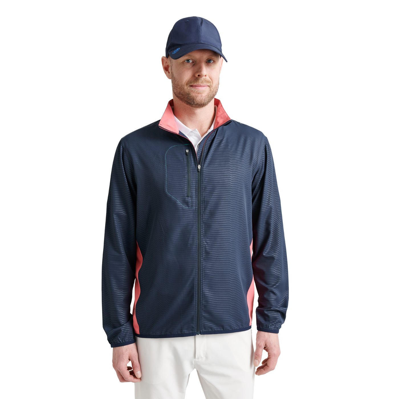 Men Lanark Stretch Wind Jacket (6oz) - The Golf Guys Online