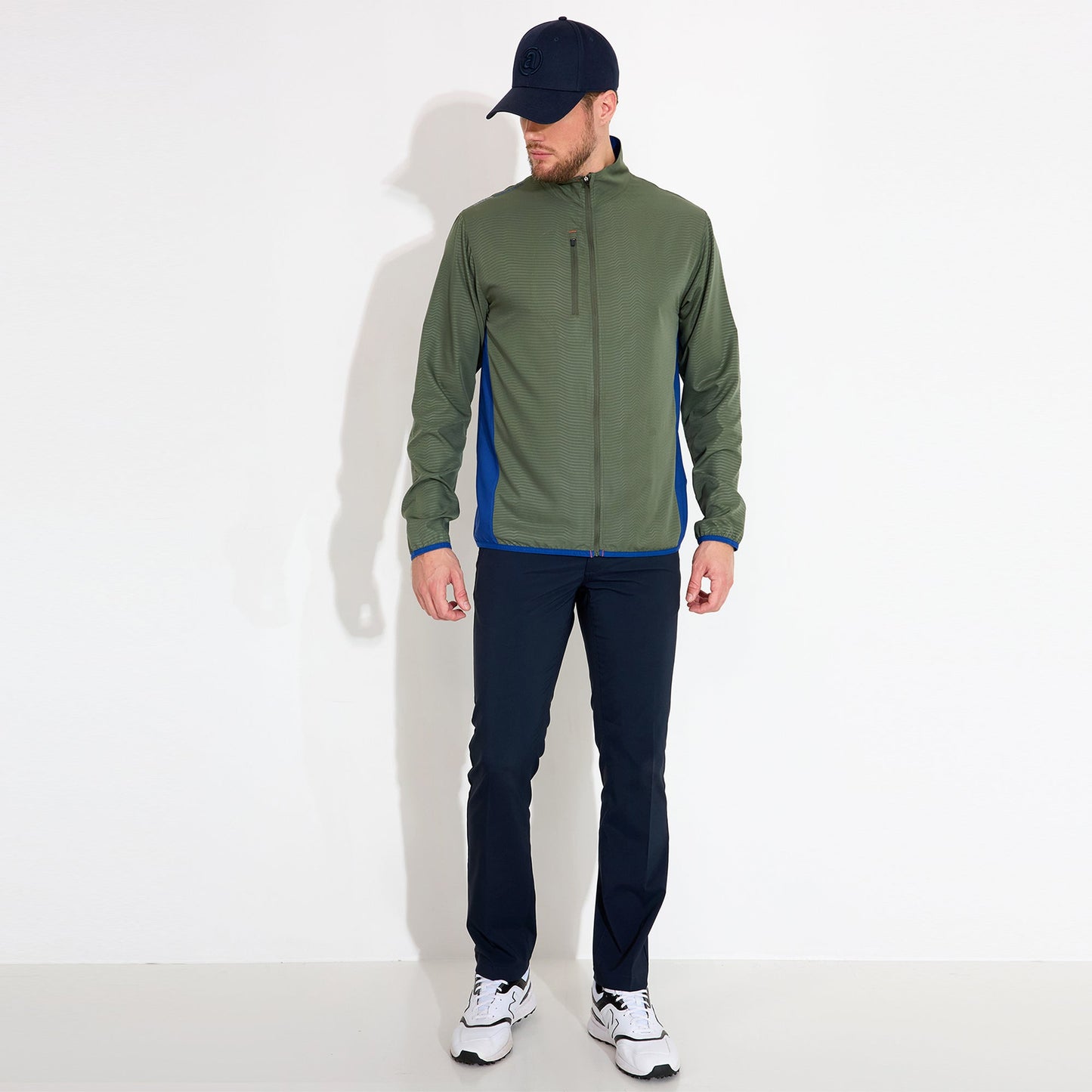 Men Lanark Stretch Wind Jacket (6oz) - The Golf Guys Online