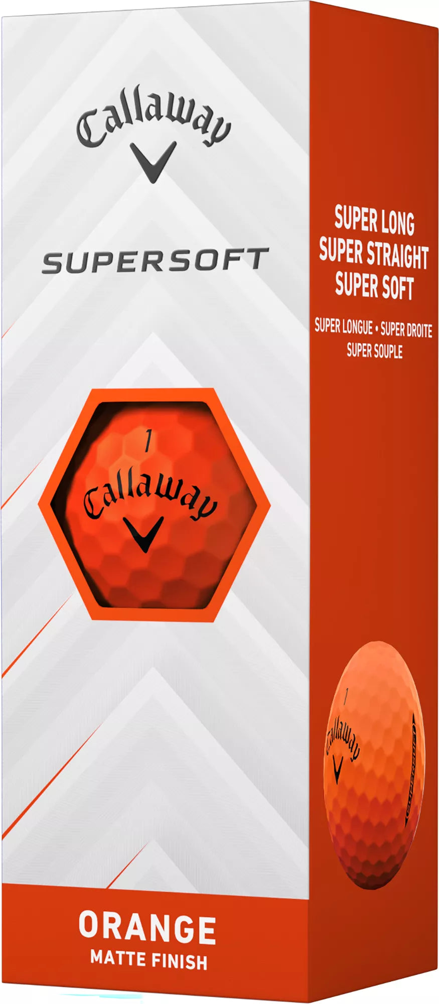 Callaway Supersoft Matte Orange 2025 Golf Balls - The Golf Guys Online