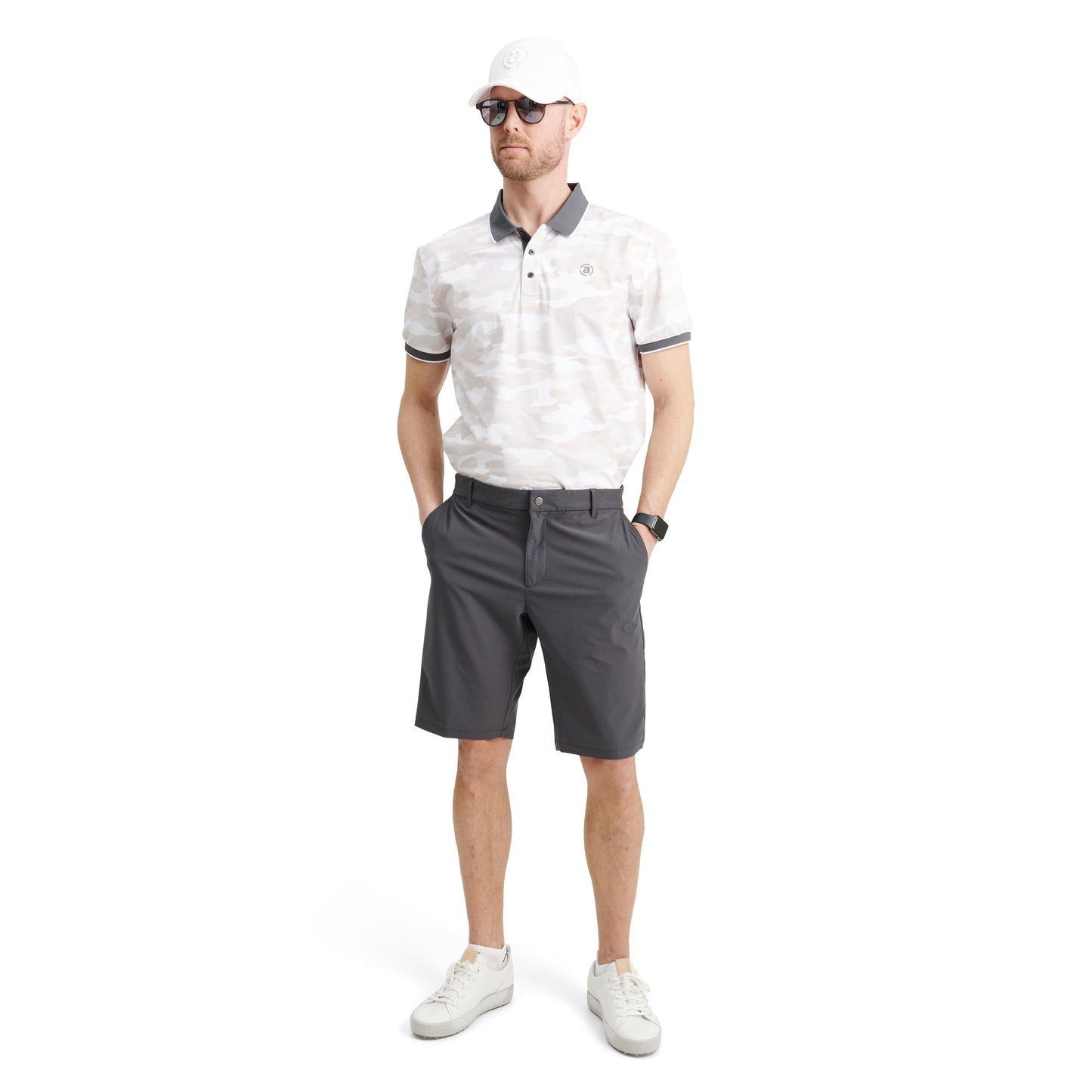Abacus Men's Mellion Stretch Shorts - The Golf Guys Online
