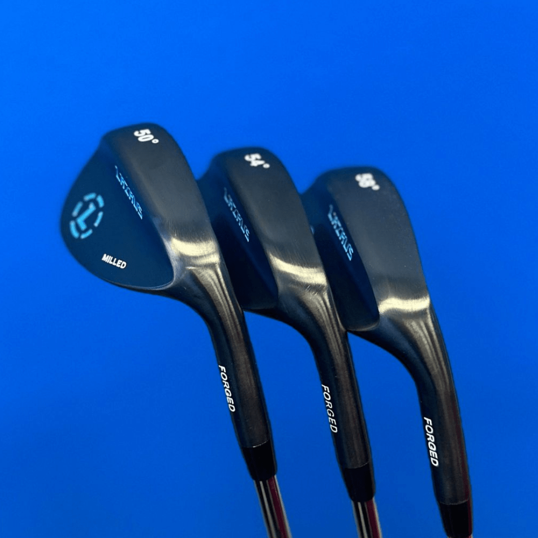 Lazrus Golf - Wedges Set or Individual - Forged 50, 54, 58 | Gap, Sand, Lob Wedge (Right Hand) - The Golf Guys Online