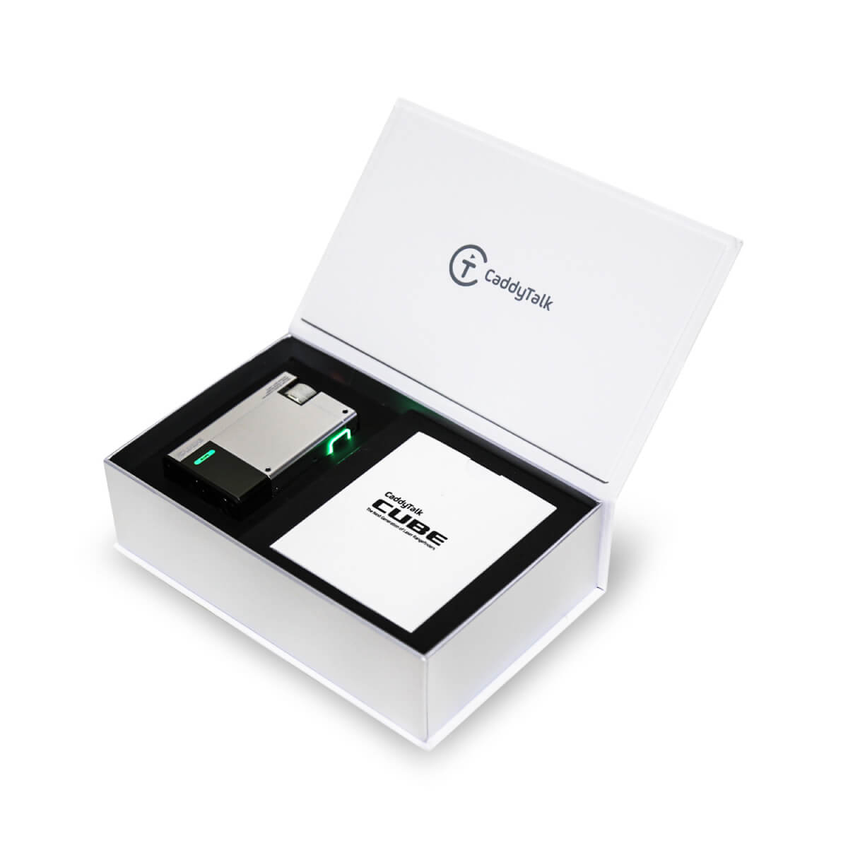 CaddyTalk CUBE Laser Rangefinder - The Golf Guys Online