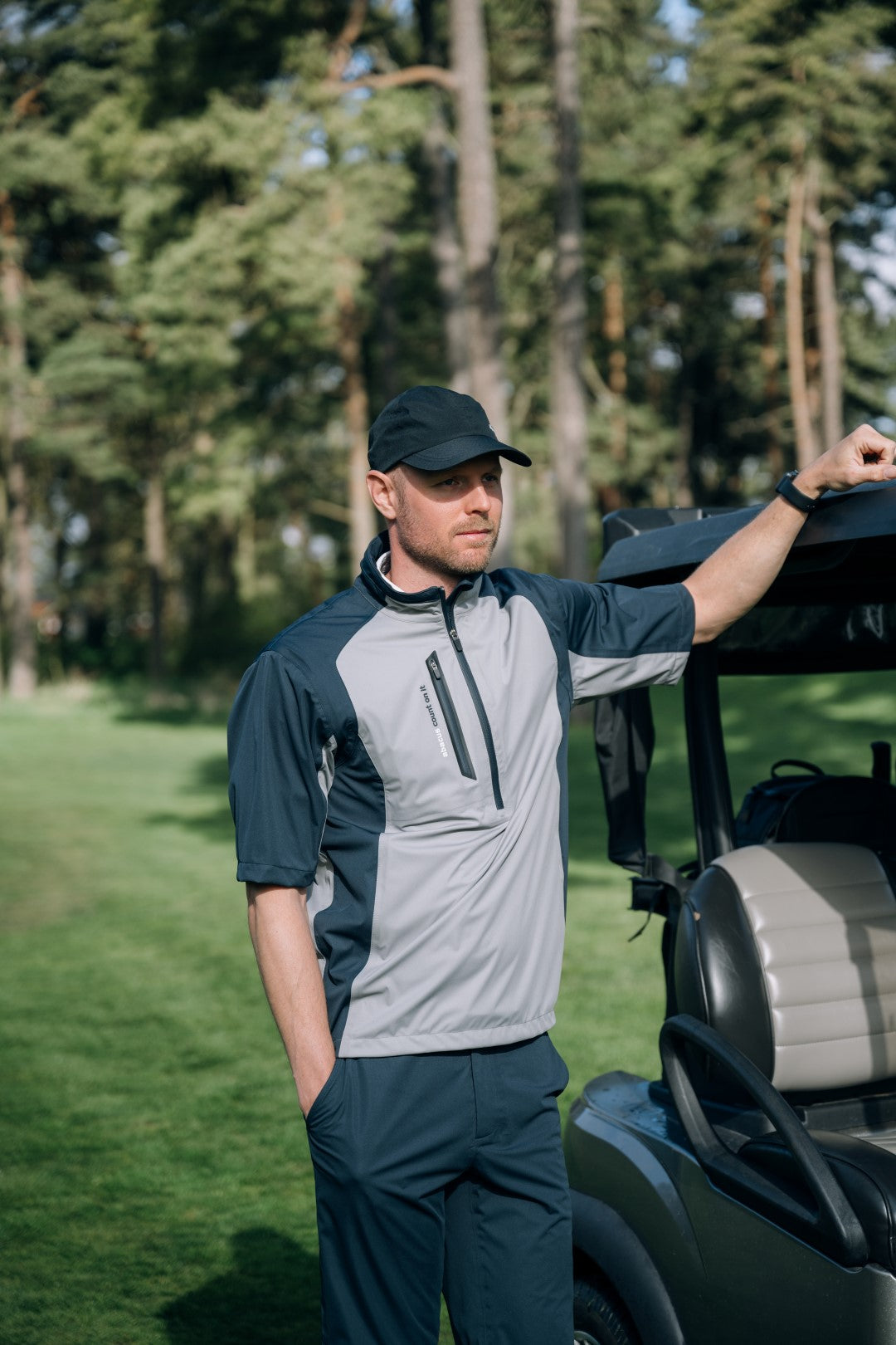 Men Bounce Rain Shirt - The Golf Guys Online