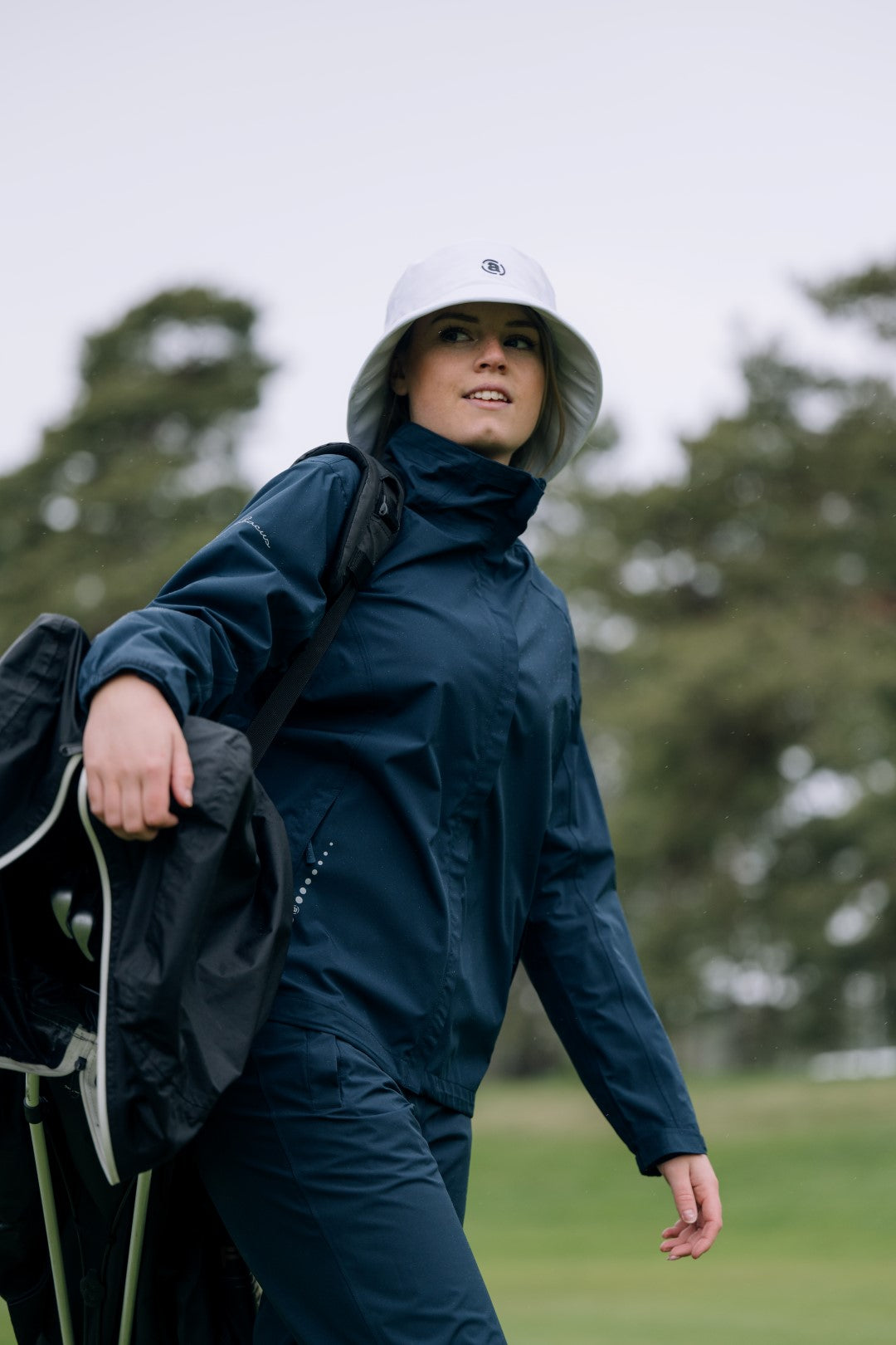 Women's Links Stretch Rain Jacket - The Golf Guys Online